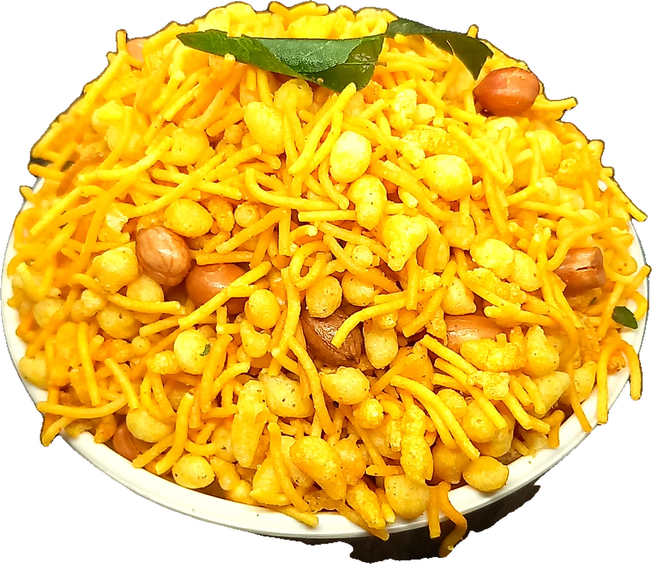 Only Mixture in a white bowl